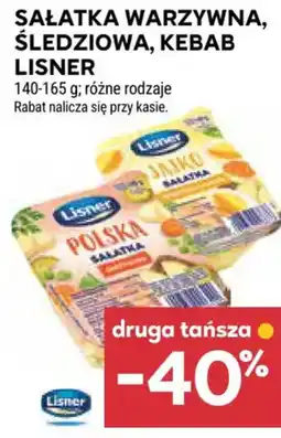 Stokrotka Sałatka Warzywna, Śledziowa, Kebab Lisner oferta