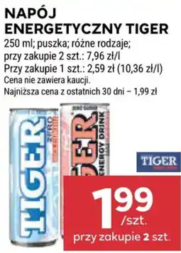 Stokrotka Napój Energetyczny Tiger oferta