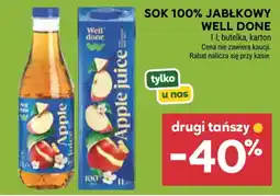 Stokrotka Sok 100% Jabłkowy Well Done oferta