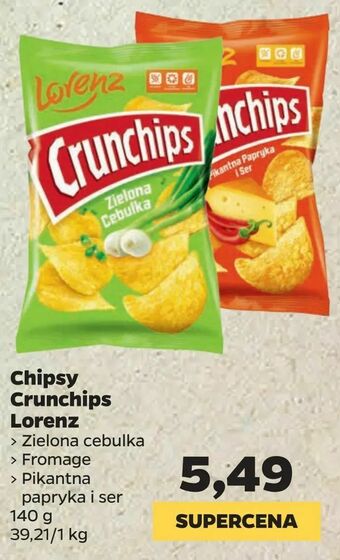 Netto Chipsy Crunchips Lorenz oferta
