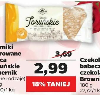 Netto Pierniki lukrowane Serca Toruńskie Kopernik oferta