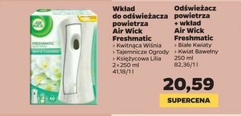 Netto Wkład do odświeżacza powietrza Air Wick Freshmatic oferta