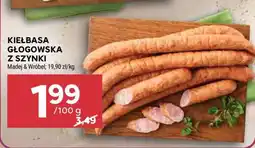 Stokrotka Market Kiełbasa głogowska z szynki oferta