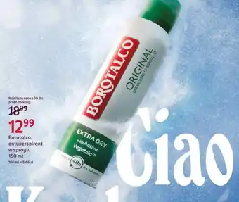 Borotalco antyperspirant w sprayu