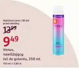 Rossmann Venus, nawilżający żel do golenia oferta