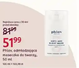 Rossmann Phlov odmładzająca maseczka do twarzy oferta