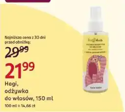 Rossmann Hagi, odżywka do włosów oferta
