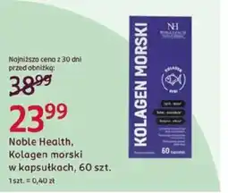Rossmann Noble Health, Kolagen morski w kapsułkach oferta