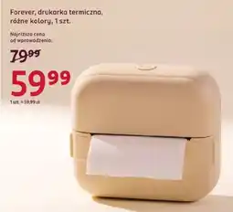 Rossmann Drukarka termiczna Forever oferta