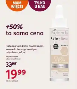 Rossmann Bielenda Skin Clinic Professional serum do twarzy chroniące mikrobiom oferta