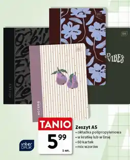 Intermarche Zeszyt A5 oferta