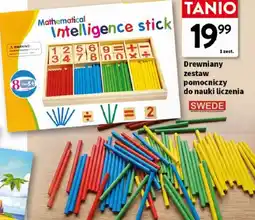 Intermarche Drewniany zestaw pomocniczy do naukli liczenia oferta