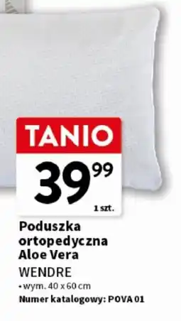Intermarche Poduszka ortopedyczna aloe vera oferta