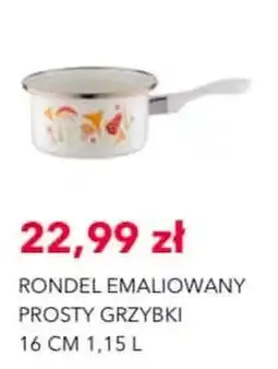Nela Rondel Emaliowany Prosty Grzybki oferta