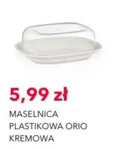 Nela Maselnica plastikowa Orio kremowa oferta