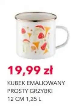 Nela Kubek Emaliowany Prosty Grzybki oferta