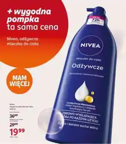 Rossmann Nivea, odżywcze mleczko do ciała oferta