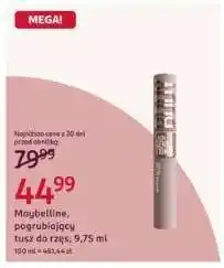 Rossmann Maybelline oferta