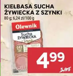 Stokrotka Market Kiełbasa sucha żywiecka z szynki oferta