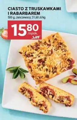 Stokrotka Market Ciasto z truskawkami i rabarbarem oferta