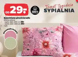Netto Bawełniane prześcieradło oferta