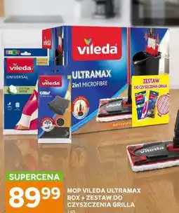 Stokrotka Market Mop Vileda Ultramax Box + Zestaw do Czyszczenia Grilla oferta