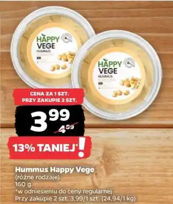 Netto Hummus Happy Vege oferta