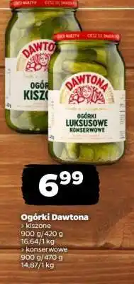 Netto Ogórki Dawtona oferta