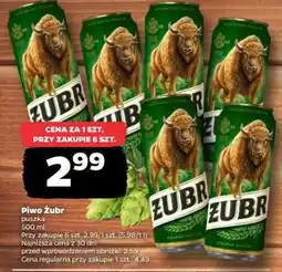 Netto Piwo ŻUBR oferta