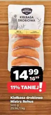 Netto Kiełbasa drobiowa Mistrz Rohus oferta