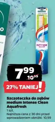 Netto Szczoteczka do zębów medium Intense Clean Aquafresh oferta
