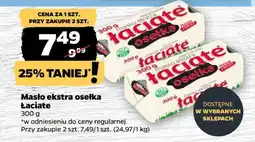Netto Masło ekstra osełka Łaciate oferta