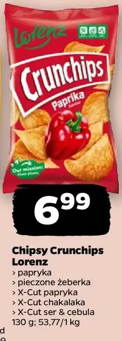 Netto Chipsy Crunchips Lorenz oferta