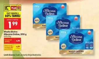 Masło Ekstra Mleczna Dolina 200 g