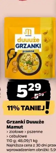Netto Grzanki Duuużę Mamut oferta