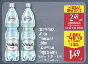 ALDI Cisowianka oferta