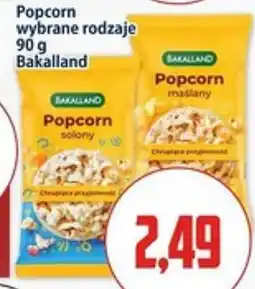 Kupiec Popcorn wybrane rodzaje Bakalland oferta