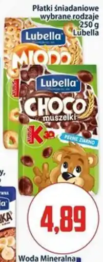 Kupiec Płatki śniadaniowe wybrane rodzaje Lubella oferta