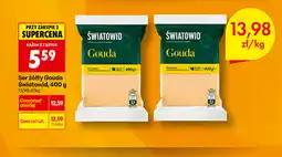 Biedronka Ser żółty Gouda Światowid oferta