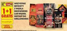 Biedronka Brykiety z węgla drzewnego lub węgiel instant do grillowania oferta