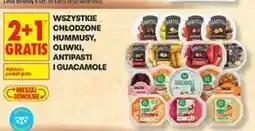 Biedronka Chłodzone hummusy, oliwki, antipasti i guacamole oferta
