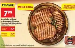 Biedronka Karkówka grillowa pakowana próżniowo Czas na Grill Mega Paka oferta
