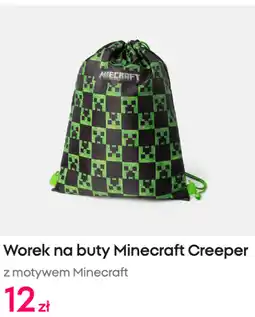 Pepco Worek na buty Minecraft Creeper oferta
