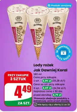 Dino Lody rożek Jak Dawniej Koral oferta