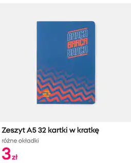 Pepco Zeszyt A5 32 kartki w kratkę oferta