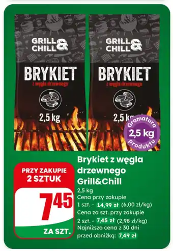 Dino Brykiet z węgla drzewnego Grill&Chill oferta