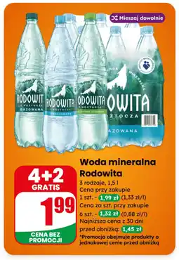 Dino Woda mineralna Rodowita oferta