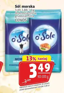 Prim Market Sól morska O'Sole oferta