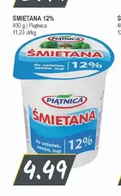 Słoneczko Śmietana Piątnica 12% oferta
