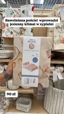 Pepco Komplet pościeli bawełnianej Pepco Home oferta